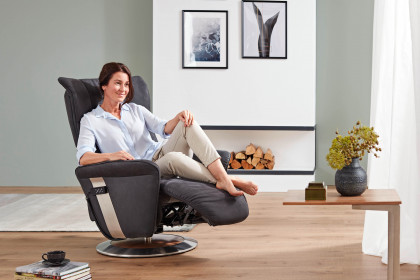 7927 von Himolla - Funktionssessel brikett