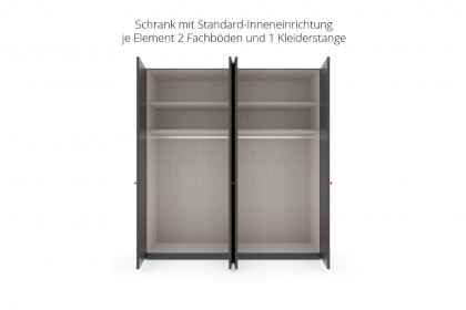 Marlow von Wiemann - Schrank im Landhausstil graphit