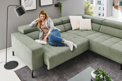 MP-IN25098 von Megapol - Ecksofa Ausführung rechts forest