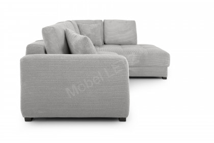 Pierre de Luxe von Nova Via - Polsterecke rechts warm-grey