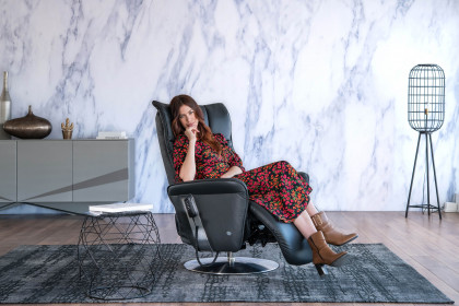 7927 von Himolla - Relaxsessel blue