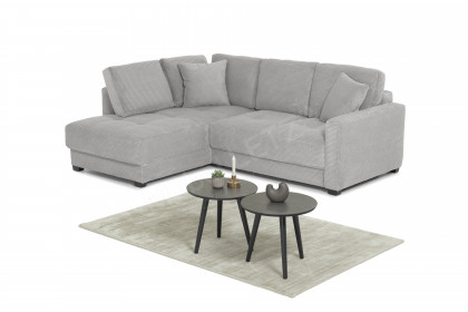 Pierre de Luxe von Nova Via - Polsterecke links warm-grey