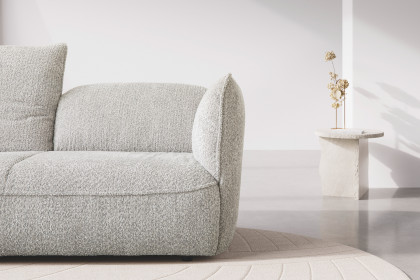 KOINOR Abby - Designersofa links hellgrau