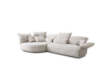 KOINOR Abby - Designersofa links hellgrau