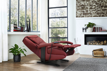 7938 von Himolla - Massage-Sessel kirsche