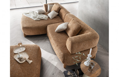 Eder von Primavera Furniture - Polsterecke links cognac
