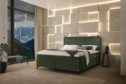 Comfort von Hasena - Boxspringbett Jamie in Mayfly