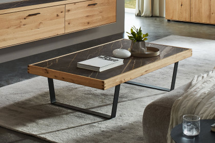 WM 2520 von Wöstmann - Wohnwand hängend, Wildeiche soft gebürstet