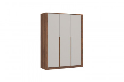 Amarillo-sleeping von Meble Wojcik - Drehtürenschrank Walnuss/ mondschein