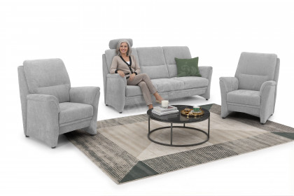 Venedig von Dietsch - Polster-Trio silber