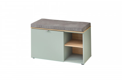 Bari von Innostyle - Garderobenbank schilfgrün