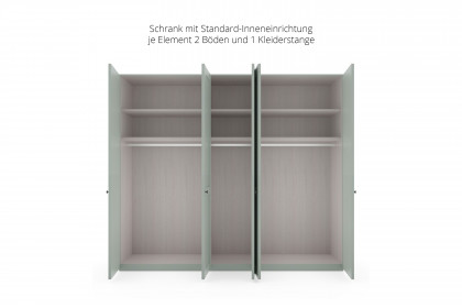 Marlow von Wiemann - Landhaus-Schlafzimmerschrank salbeigrün