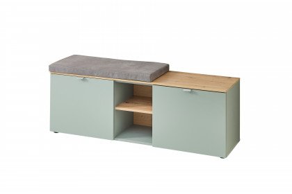 Bari von Innostyle - Garderobenbank in Schilfgrün