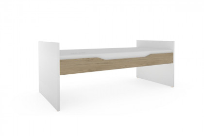 Fionn von Paidi - Kojenbett weiß - Eiche bordeaux Nachbildung