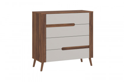 Amarillo-sleeping von Meble Wojcik - Schlafzimmer-Kommode Walnuss-Nachbildung/ mondschein