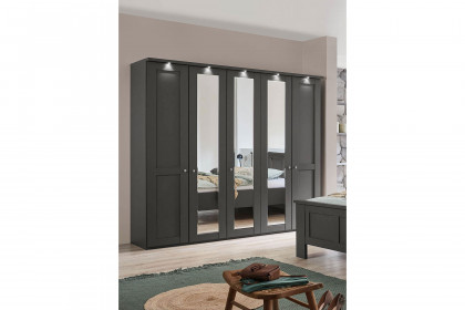 Marlow von Wiemann - Schrank graphit - Kristallspiegel