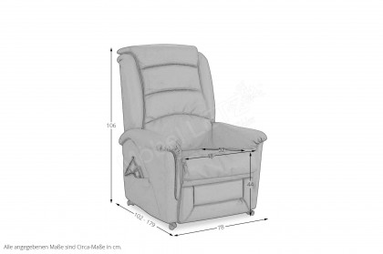 7832 von Himolla - Relaxsessel canyon