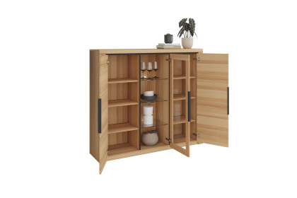 Brest von Elfo Möbel - Highboard 6555 Buche