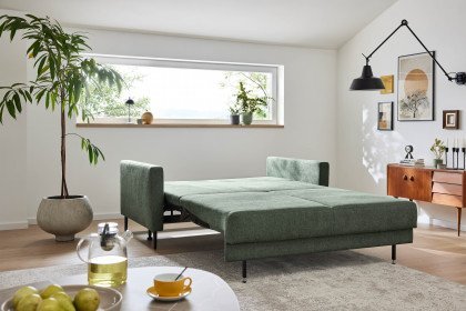 MR 710 von Musterring - Schlafsofa in Jadegrün