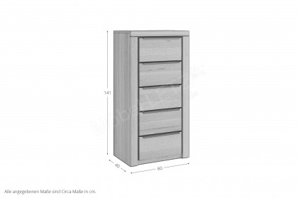 Brest von Elfo Möbel - Highboard 6547 Buche