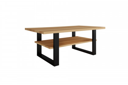 Brest von Elfo Möbel - Couchtisch 6282 Buche/ schwarz