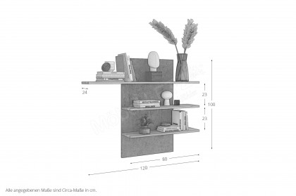 Brest von Elfo Möbel - Wandpaneel 6584 Buche