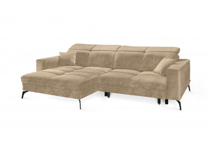 Jersey von set one by Musterring - Ecksofa Variante links macchiato