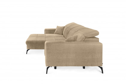 Jersey von set one by Musterring - Ecksofa Variante links macchiato