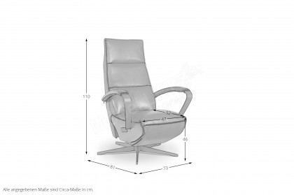 NV 174 von Releazz - Relaxsessel nero