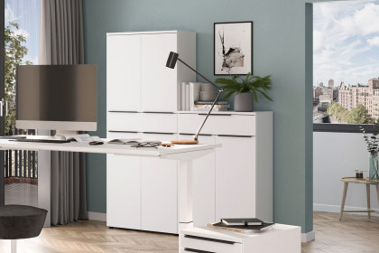 GW-Mailand von Germania - Büroschrank in Weiß
