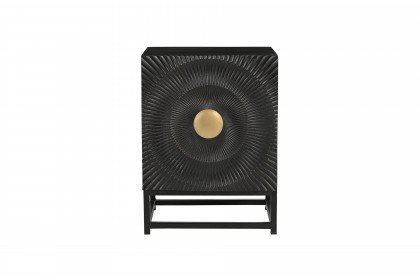 Black Smooth von SIT Möbel - Kommode mit strukturierter Front