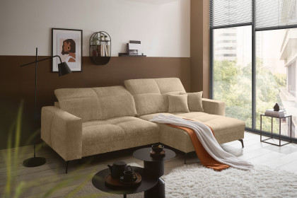 Jersey von set one by Musterring - Ecksofa Variante rechts macchiato