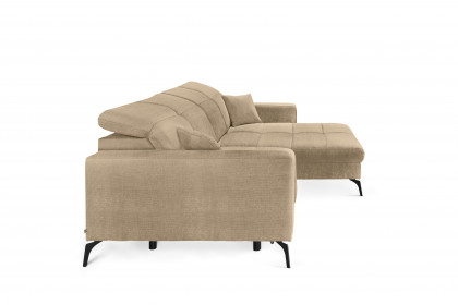 Jersey von set one by Musterring - Ecksofa Variante rechts macchiato