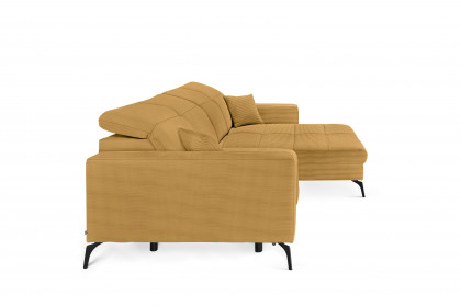 Jersey von set one by Musterring - Polsterecke rechts mustard