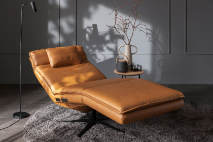 Belize von SCHÖNER WOHNEN - Relaxliege cognac