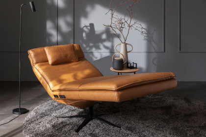 Belize von SCHÖNER WOHNEN - Relaxliege cognac