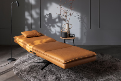 Belize von SCHÖNER WOHNEN - Relaxliege cognac