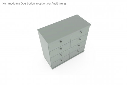 Marlow von Wiemann - Wohnraum-Kommode grün mit 8 Auszügen