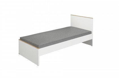 Lieven von Paidi - Jugendbett kreideweiß - Eiche Montana Nachbildung