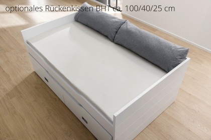 Lieven von Paidi - Jugendbett kreideweiß - Eiche Montana Nachbildung