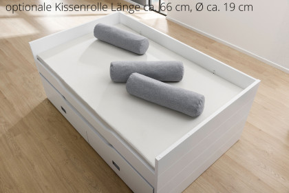 Lieven von Paidi - Jugendbett kreideweiß - Eiche Montana Nachbildung