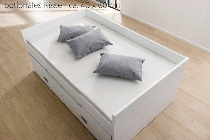 Lieven von Paidi - Jugendbett kreideweiß - Eiche Montana Nachbildung