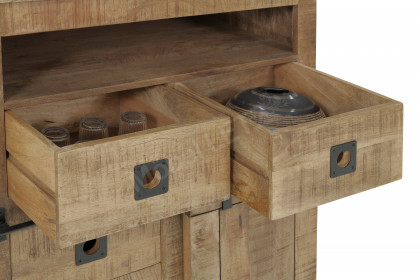 Kamerun von GUTMANN - Highboard 67573 aus Mangoholz