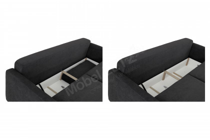 Letty de Luxe von Nova Via - Sofa black