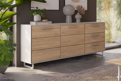 Kai von Elfo Möbel - Sideboard 5811 Eiche bianco