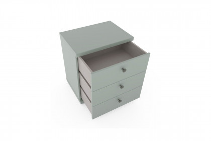 Marlow von Wiemann - Landhaus-Nachttisch salbeigrün
