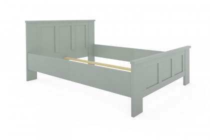 Marlow von Wiemann - Landhaus-Bett 140x200 cm salbeigrün