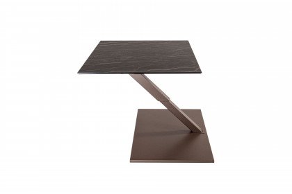 Mars von Ronald Schmitt - Couchtisch K693 in Keramik Noir Desire/ bronze