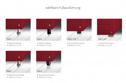 Camina-Dream von RUF Betten - Boxspringbett creme