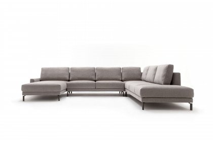 CR.450 von creation by Rolf Benz - Polstergarnitur rechts steingrau